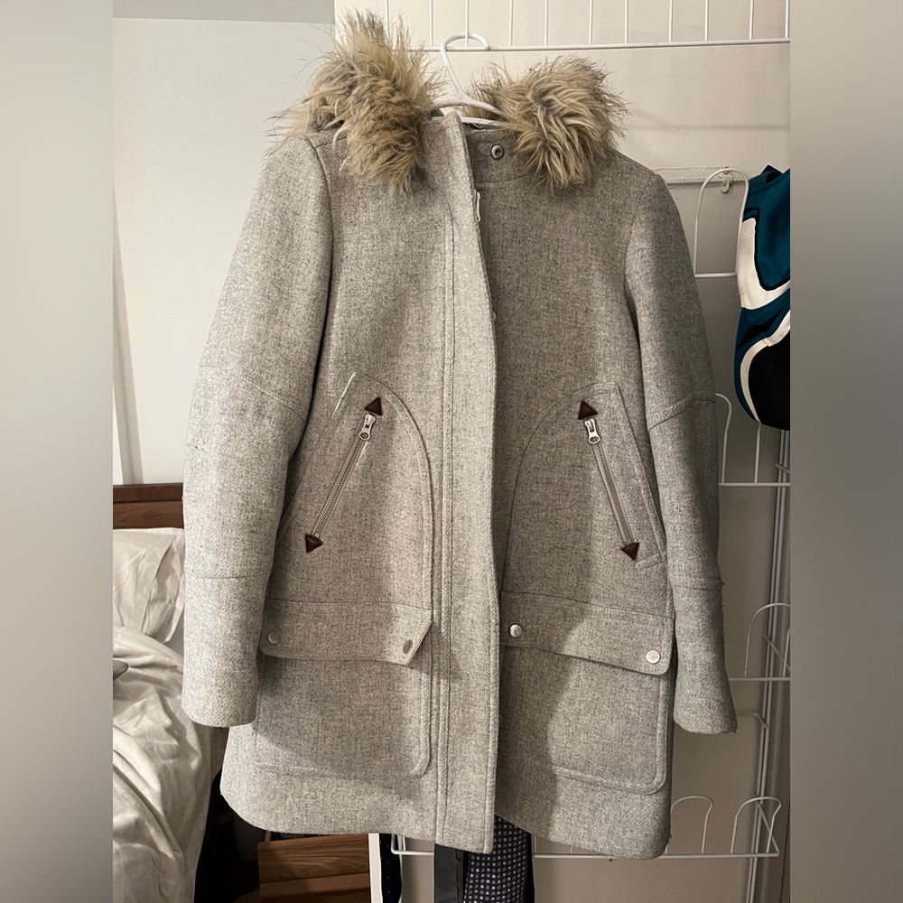 J Crew Chateau Parka size 0